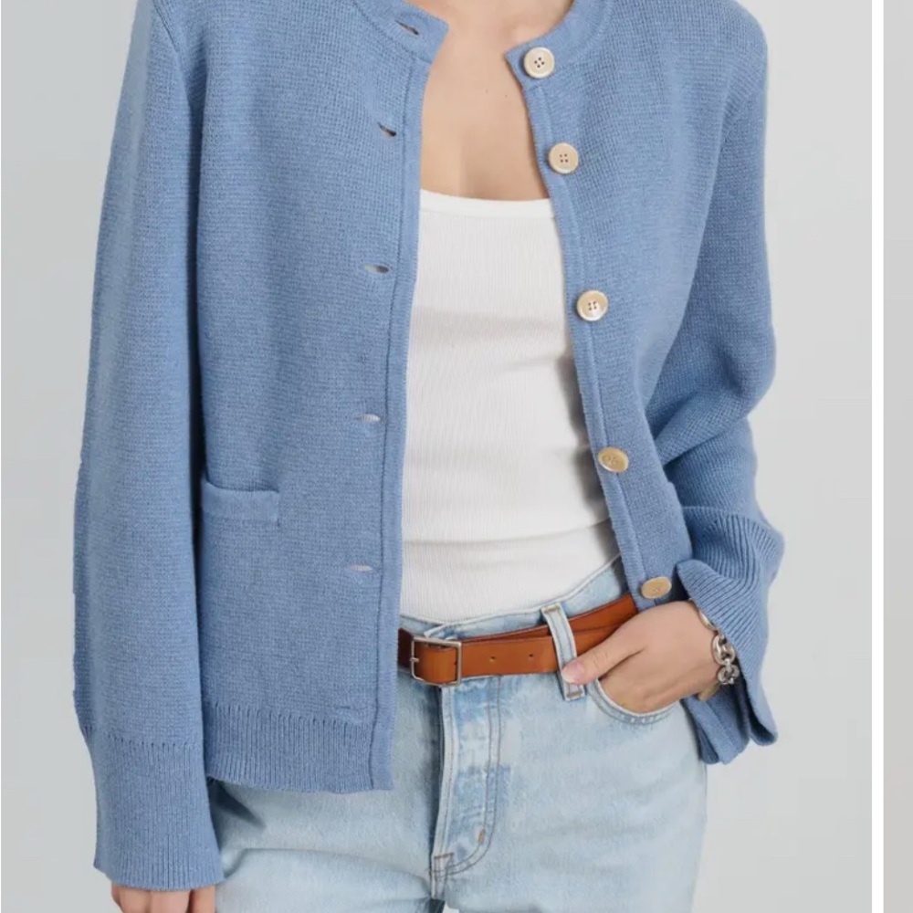 Alex Mill Provence Cotton & Cashmere Cardigan